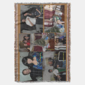 HOLIDAY CUSTOM FOTO THROW BLANKET DEKEN (Voorkant Verticaal)