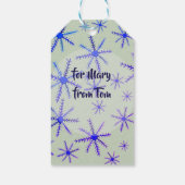 Holiday Custom Gift Label Cadeaulabel (Achterkant)