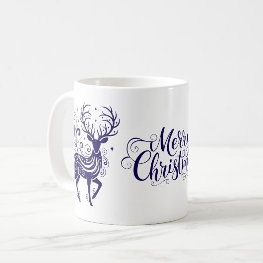 Holiday Deer Koffiemok (Voorkant links)