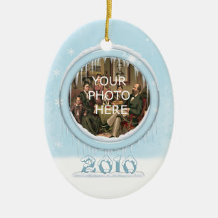 Holiday Dolphins Afbeelding Ornament