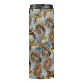 Holiday Drocatcher Western Horses Pattern Thermosbeker (Achterkant)