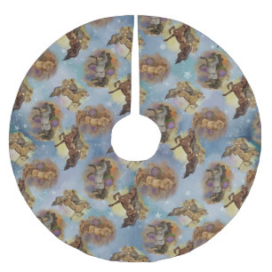 Holiday Drocatcher Westerne Paarden gevild Kerstboom Rok