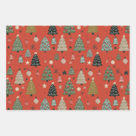 Holiday Echoes Inpakpapier Vel