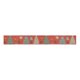 Holiday Echoes-Red Grosgrain Lint