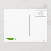 Holiday Egg Nog Recept Post Kaart (Achterkant)