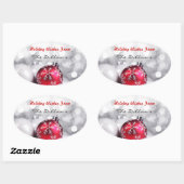 HOLIDAY ENVELOPE SEALS & Sticker Sjabloon (Vel)