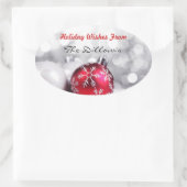HOLIDAY ENVELOPE SEALS & Sticker Sjabloon (Tas)