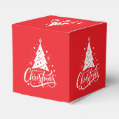 Holiday Favor Gift Box Bedankdoosjes (Achterkant)