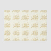 Holiday Feliz Navidad Tissue Paper Tissuepapier (Voorkant)