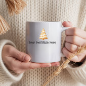 Holiday Festive Mug with Custom Text for Mom & Dad