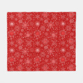 Holiday Fleece Throw Blanket Deken (Voorkant (Horizontaal))