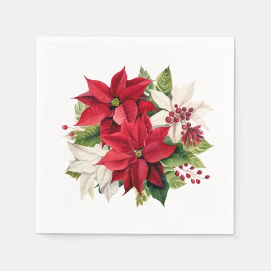 Holiday Floral Servet (Voorkant)