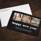 Holiday Foto Collage Modern Feestdagenkaart