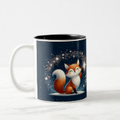 Holiday Fox Charm Mug (Gauche)