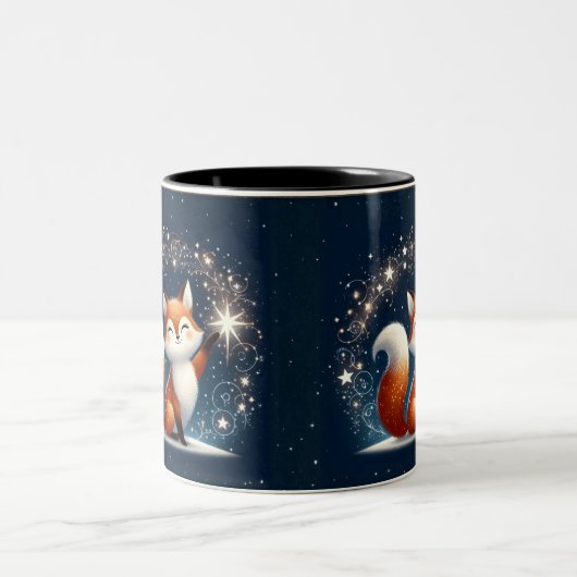 Holiday Fox Charm Mug (Centre)