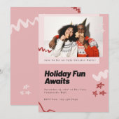 Holiday Fun Waits op maat Kaart (Voorkant / Achterkant)