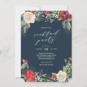 Holiday Garden Cocktail Party Invitation (Devant)