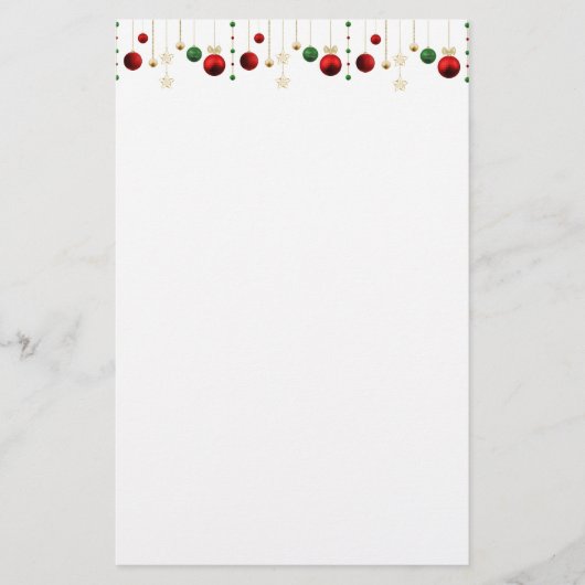Holiday Garland Briefpapier (Voorkant)
