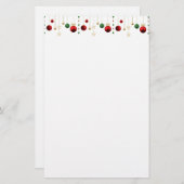 Holiday Garland Briefpapier (Voorkant / Achterkant)