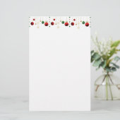 Holiday Garland Briefpapier (Staand voorkant)