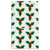 Holiday Gift Bag-Holly Klein Cadeauzakje (Achterkant)