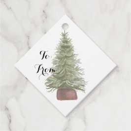 Holiday Gift Tags/Matching Paper-Favor Tags Bedankjes Labels