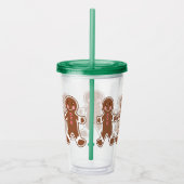 Holiday Gingerbread Beverage Tumbler Acryl Drinkbeker (Rechts)