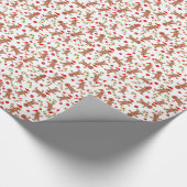 Holiday Gingerbrood Cadeaupapier (Hoek)