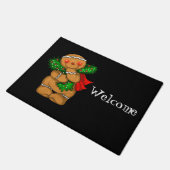 Holiday Gingerbrood Man Doormat Deurmat (Schuin)