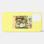 Holiday Girl en Bunny  Pasen Case-Mate iPhone Case (Achterkant (horizontaal))