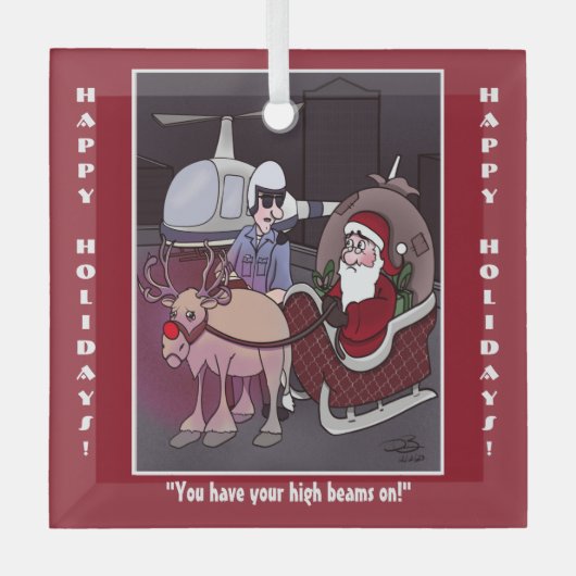 Holiday Glas Ornament (Voorkant)