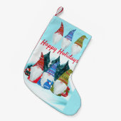 Holiday Gnomes Kleine Kerstsok (Voorkant (Hangend))