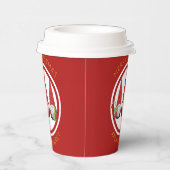 Holiday Gnomes Papieren Bekers (Rechts)