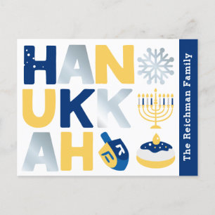 Holiday Hanukkah Briefkaart