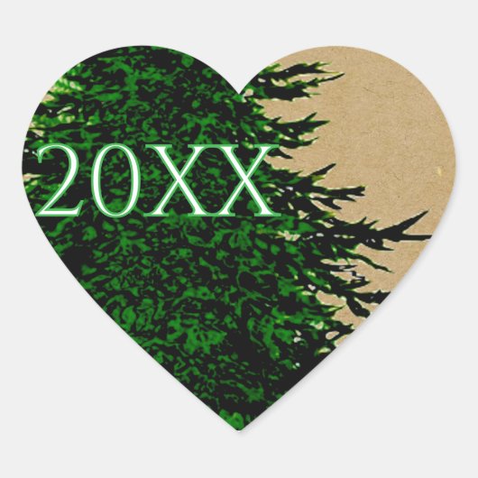 HOLIDAY HEART HART STICKER (Voorkant)