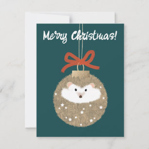 Holiday Hedgel Feestdagenkaart