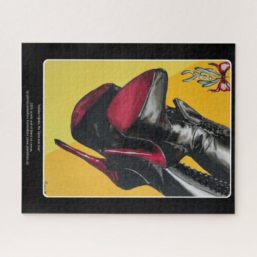 'Holiday Hijinks, the Taste Was Sour' Schilderen o Legpuzzel (Horizontaal)