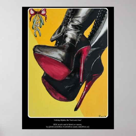 'Holiday Hijinks, the Taste Was Sour' Schilderen o Poster (Voorkant)