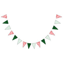 Holiday Hodgepodge Driehoek Bunting Banner