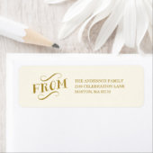 HOLIDAY | HOLIDAIRE ADRESETIKETTEN ETIKET (Insitu)