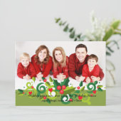 Holiday Holly et Love Carte photo (Debout devant)