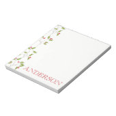 Holiday Holly Note Pad Notitieblok (Gedraaid)
