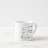 Holiday Holly Personalized Mug (Devant droit)