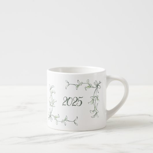 Holiday Holly Personalized Mug (Droite)