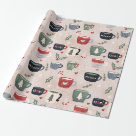 Holiday Hot Cocoa Cadeaupapier