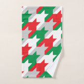 Holiday Houndstooth Bad Handdoek (Handdoek)