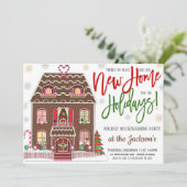 Holiday Housewarming Party Kaart (Staand voorkant)