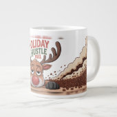 Holiday Hustle Fuel  Extra Grote Beker (Voorkant rechts)