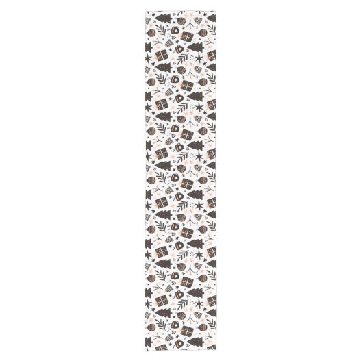 Holiday Icons Table Runner Korte Tafelloper (Voorkant)