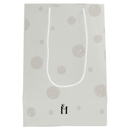 HOLIDAY JOY Gift Medium Gift Bag Medium Cadeauzakje (Achterkant)